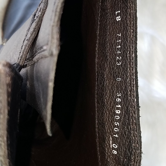 Liberty Black Leather Boots - Picture 8 of 14